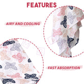 Bamboo Muslin Swaddle Wrap/Blanket for Baby 120X110 (Multi)